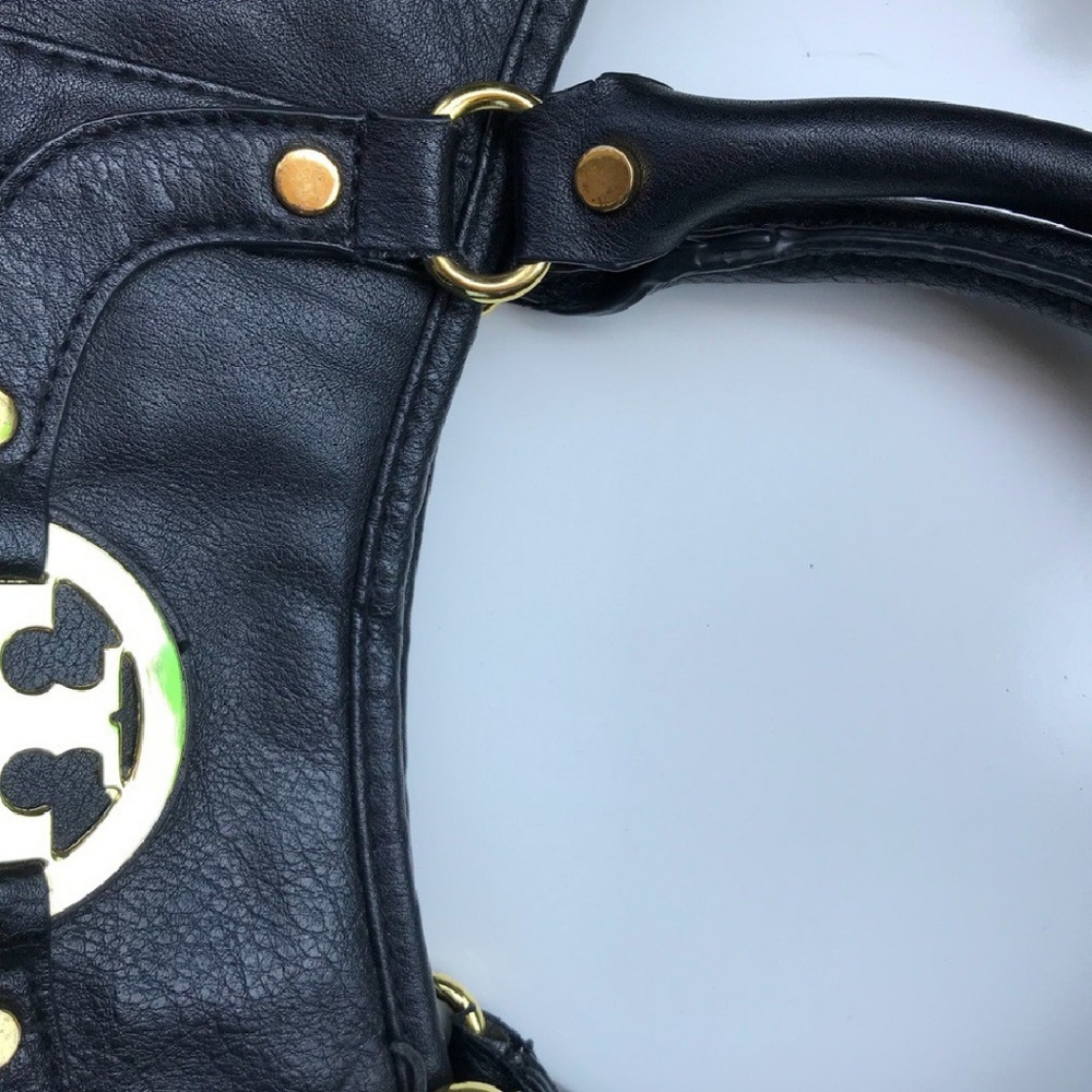 ๐ฅ๐Tory Burch Hobo Black Leather Purse๐๐ฅ - Picture 6 of 7